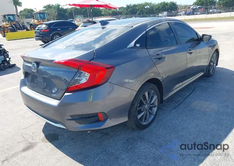 2019 Honda Civic Ex из США, поврежденный, VIN 19XFC1F36KE012608